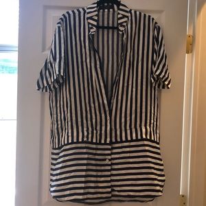 Authentic Burberry silk shirtdress